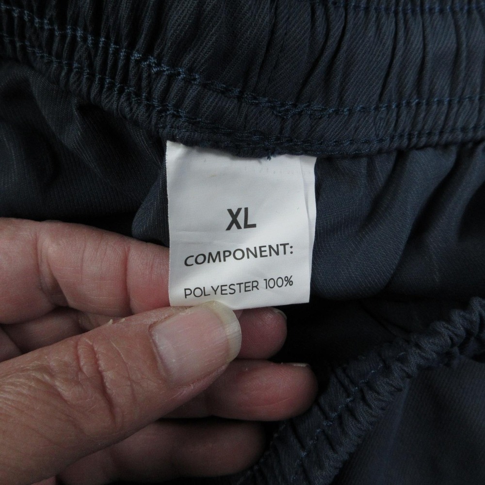 HKS By BORIS Shorts Mens XL 3 Pack Blue Gray Black Cargo Drawstring 29x9* NWOT - Picture 12 of 16